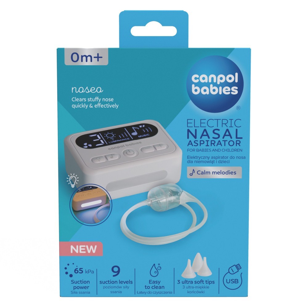 CANPOL BABIES Elektrická nosní odsávačka Noseo
