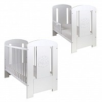 Dětská postýlka / pohovka Drewex Medvídek COMFORT bílá Dětská postýlka / pohovka Drewex Medvídek COMFORT bílá