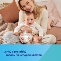 CANPOL BABIES Tréninkový hrneček se svítícími úchyty EXOTIC ANIMALS 240ml