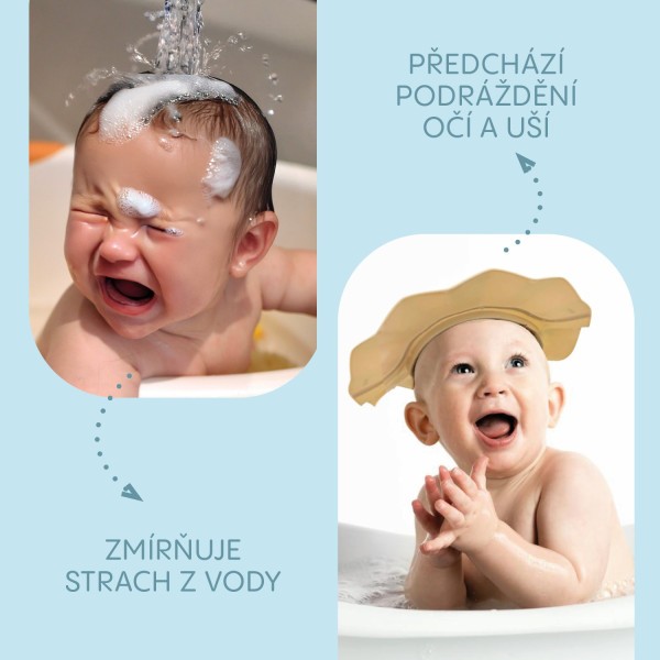 ZOPA Silikonový koupací ochranný kšilt