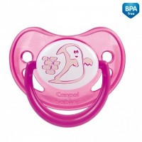 Canpol babies Dudlík silikonový anatomický Night Dreams RŮŽOVÝ
