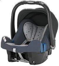 Autosedačka RÖMER BabySafe plus SHR II - Belly Button  Blue Starlite