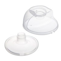 CANPOL BABIES Náhradní silikonový trychtýř 24mm a zásobník na mléko k odsávačce mateřského mléka SmartSense