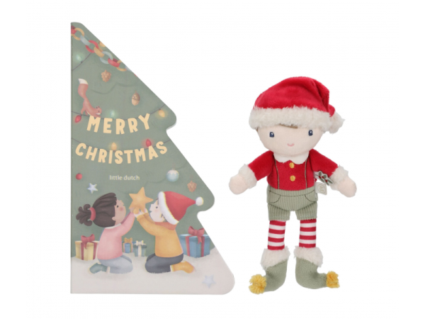 LITTLE DUTCH Dárková sada s vánoční knížkou