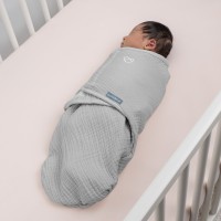 INGENUITY Zavinovačka SwaddleMe™ Ulitka mušelín 1,0 TOG