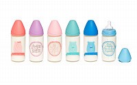 Kojenecká láhev Suavinex Meaningful life, skleněná, 240ml