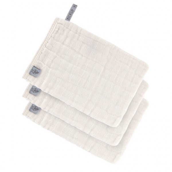 Lässig Mycí žínka Muslin Wash Glove, set 3 ks