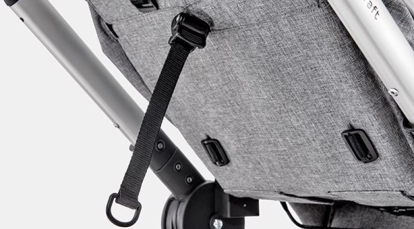 Kočárek kombinovaný Veo grey 3v1 Kinderkraft + Dárek