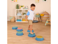 B-TOYS Balanční stupínky Balance & Hop 6 ks