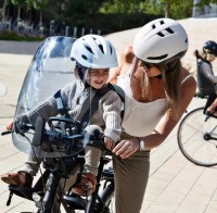 URBAN IKI Přední cyklosedačka na kolo s upínacím adaptérem