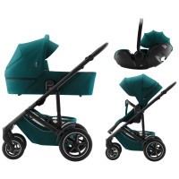 BRITAX RÖMER Set kočárek Smile 5Z + hluboká korba + autosedačka Baby-Safe PRO