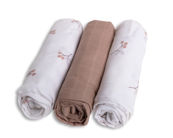 BABYMATEX Bambusová pleny 3-pack 70x70 cm