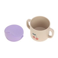 LÄSSIG Hrneček Sippy Cup PP/Cellulose Happy Fruits
