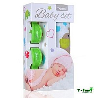 Baby set - bambusová osuška + kočárkový kolíček Baby set - bambusová osuška + kočárkový kolíček