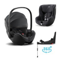 Britax Autosedačka set Baby-Safe 5Z+Flex Base 5Z+Autosedačka Dualfix 3 i-Size