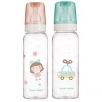 Canpol babies láhev skleněná s potiskem new 240ml Canpol babies láhev skleněná s potiskem new 240ml