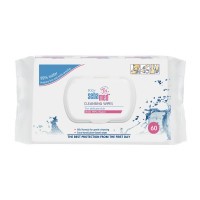 SEBAMED Dětské vlhčené ubrousky s 99% vody 60 ks