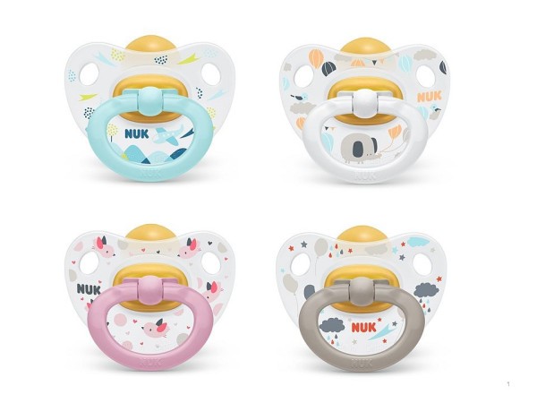NUK Dudlík  HAPPY KIDS,LA,V1 (0-6m.) BOX