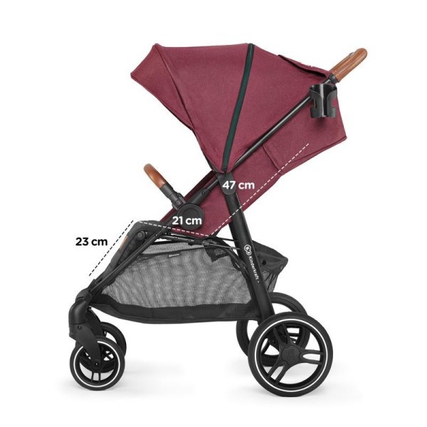 Kočárek sportovní Grande LX Grey Kinderkraft + Dětské odrážedlo 2WAY Next