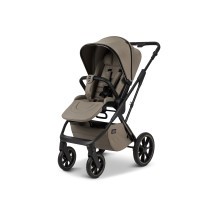 MOON PIÚ EXTRA black chrome Kombinovaný kočárek