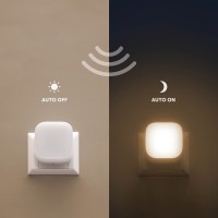 ZAZU SOCKET - noční světlo do zásuvky se senzorem soumraku