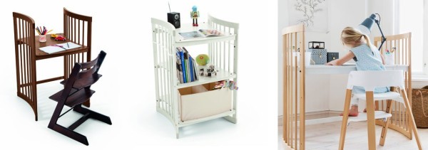 Stokke Care přebalovací pult Natural + deska k psacímu stolu