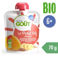 GOOD GOUT BIO MANGOVÁ SNÍDANĚ 70 G GOOD GOUT BIO MANGOVÁ SNÍDANĚ 70 G