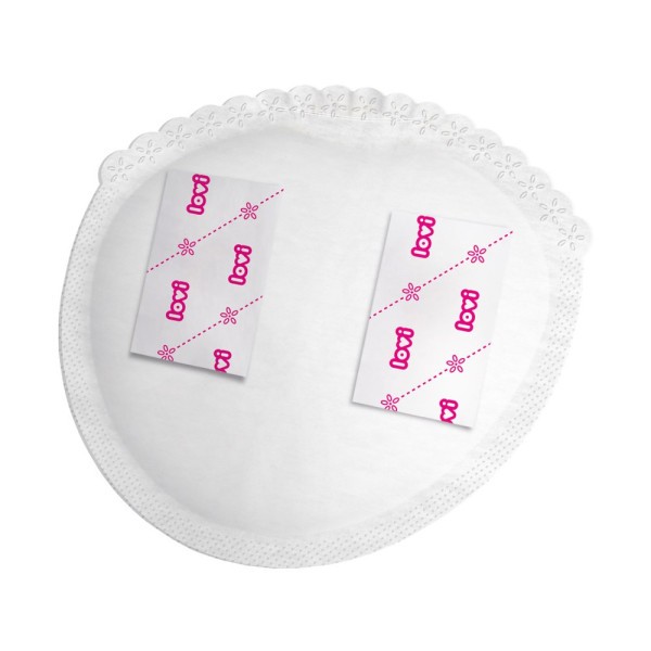 LOVI Vložky do podprsenky antibakteriální Discreet Elegance bílé