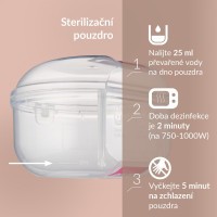 LOVI Dudlík svítící silikonový dynamický PRIME 2ks Ivory/Blush