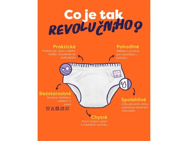 BAMBINO MIO učící plenky 2-3 roky 3 balení