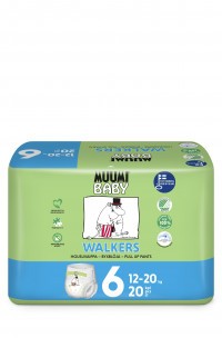 Muumi Baby Walkers 6 Junior 12-20 kg kalhotkové eko pleny