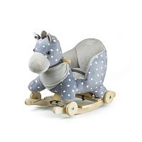 KINDERKRAFT Houpačka s melodií koník gray