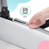 KINDERKRAFT Kočárek kombinovaný Everyday 2v1 Black Dark Grey