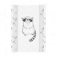 CEBA Podložka přebalovací 2-hranná s pevnou deskou (50x80) Comfort Raccoon