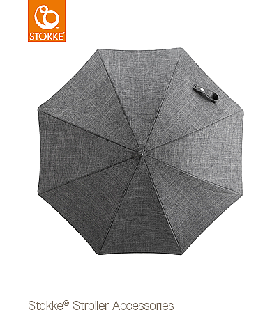 Stokke® slunečník Black/Black Melange