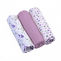 Mušelínové pleny Babyono 3ks Mušelínové pleny Babyono 3ks