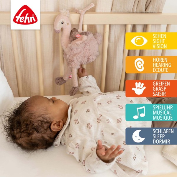 BABY FEHN Mini hrací hračka z kolekce Lazy, Crazy & Pink