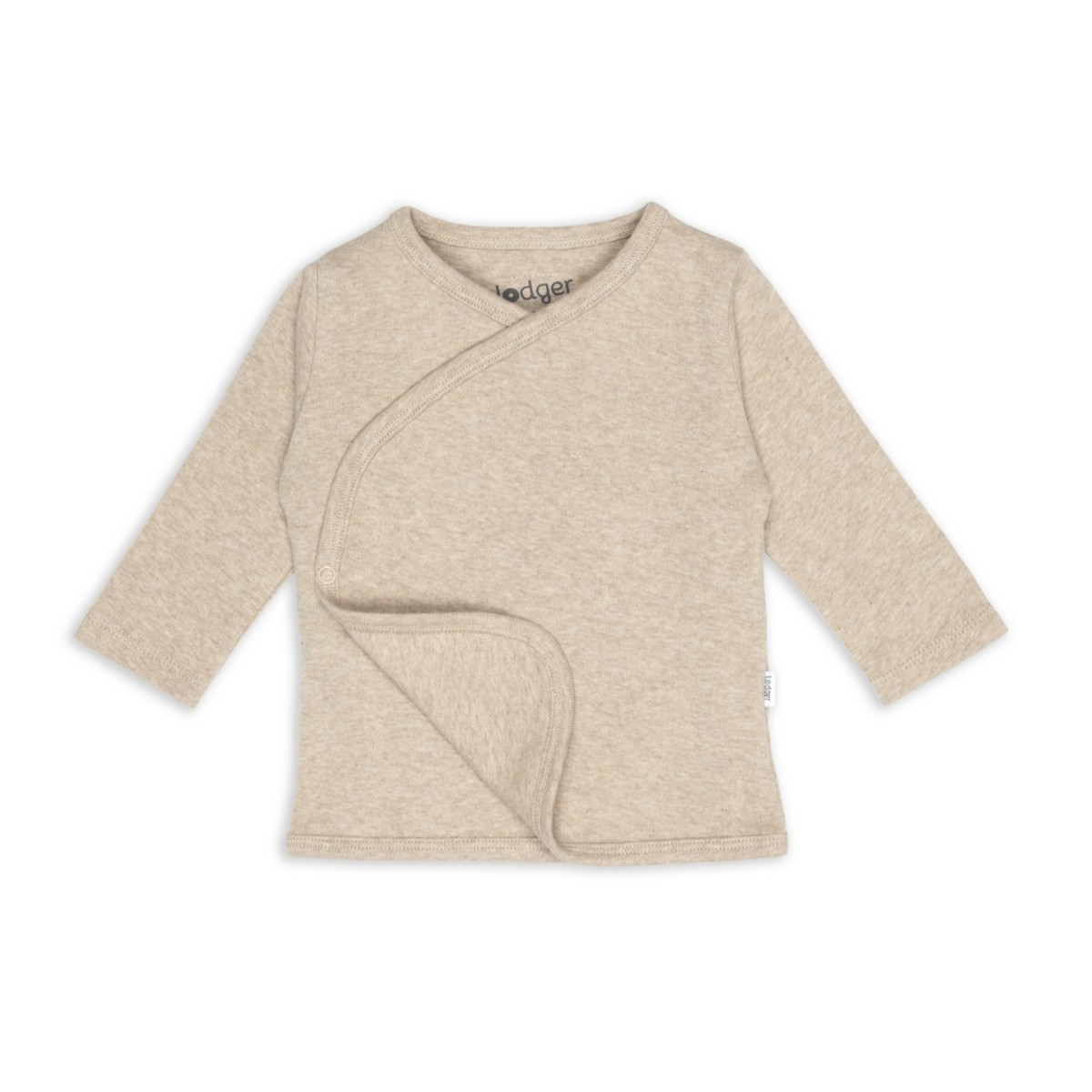 LODGER Zavinovací kabátek Melange Beige