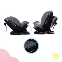 KINDERKRAFT Autosedačka Xpedition Isofix Red, Otočná 0-36 kg