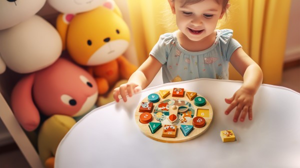 ZOPA Dřevěné aktivity hodiny, Wood