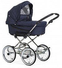 Klasická konstrukce Emmaljunga chassis DUO de Luxe