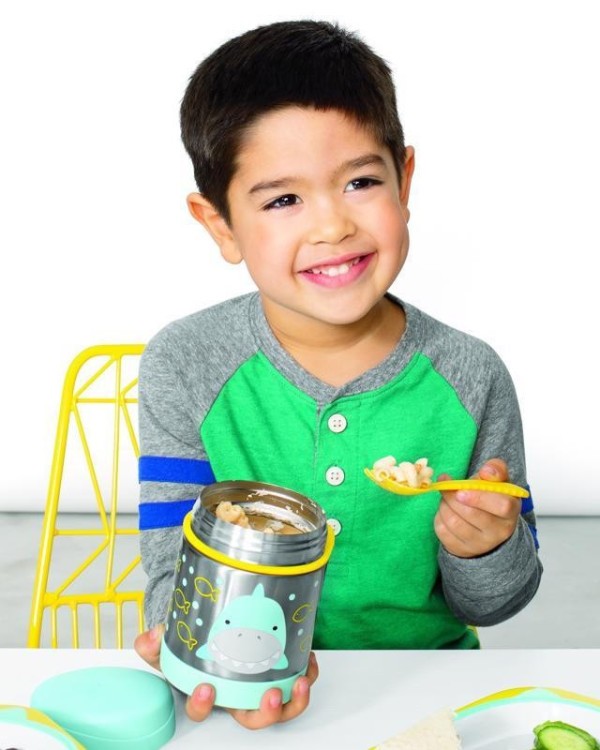 SKIP HOP Zoo Termoska na jídlo se lžičkou/vidličkou 325 ml, 3r+