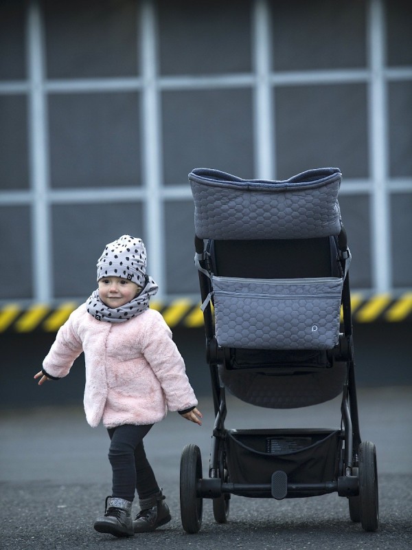 PINKIE Čepička Bugee Soft Grey
