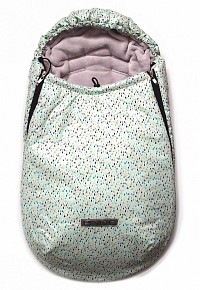 zimní fusak Pinkie  Drop Mint 0-12měs