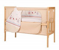 16401-6 Postýlka Roba Room Bed svýškově nastavitelným dnem Sunny Day Beige V172