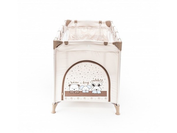 ZOPA Cestovní postýlka NANNY s polohováním, Col. Animal Beige