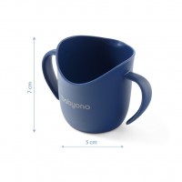 BABYONO Hrnek ergonomický s oušky 120 ml