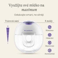 LANSINOH Odsávačka mateřského mléka Handsfree DUO
