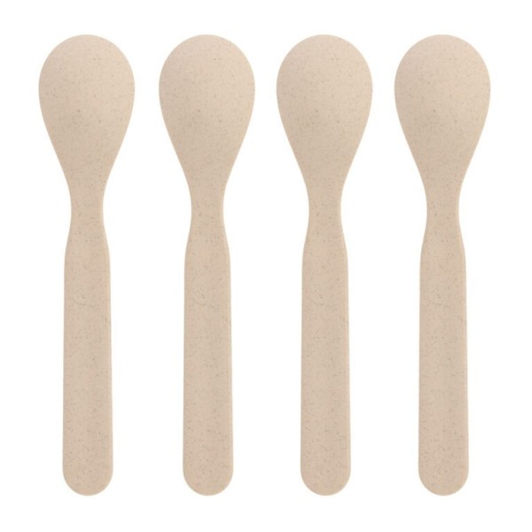 LÄSSIG Set lžiček Spoon Set PP/Cellulose Happy Fruits 4 ks