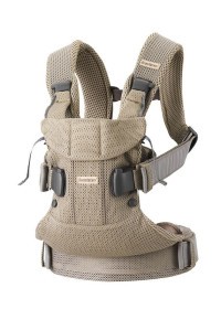 Ergonomické nosítko Babybjorn ONE Grey beige 3D Mesh